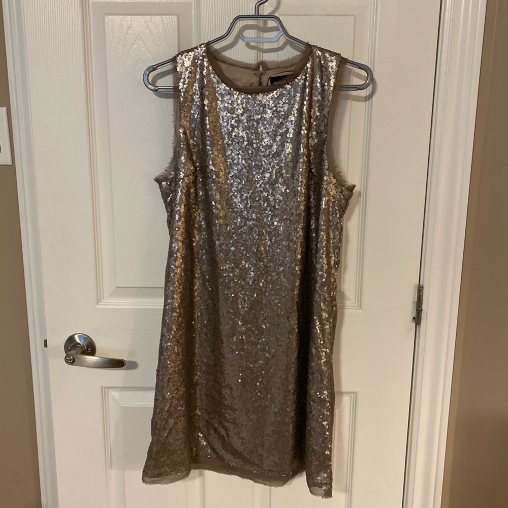 NEW with tag sequin mini dress